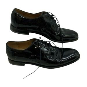 Gucci Patent Leather Oxford Dress Shoes
